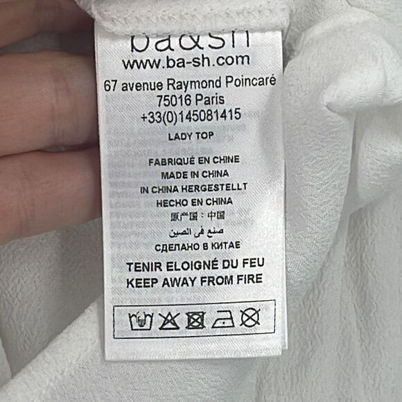 ba&sh Unity Puff-Sleeve Blouse  - Picture 7 of 9